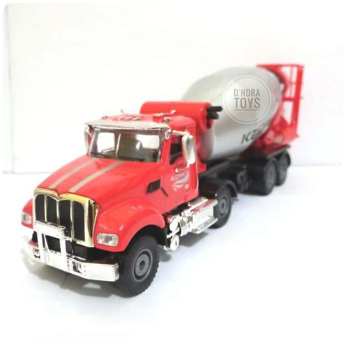 New Diecast Kdw Truck Mixer-  Kaidiwei Us Style Truck Harga Terjangkau