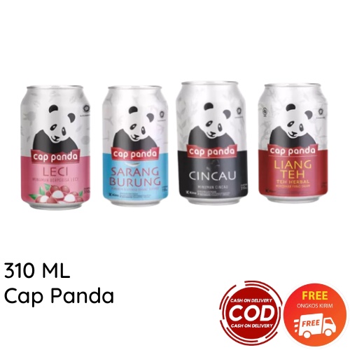 CAP PANDA MINUMAN KALENG CAP PANDA 310 ML