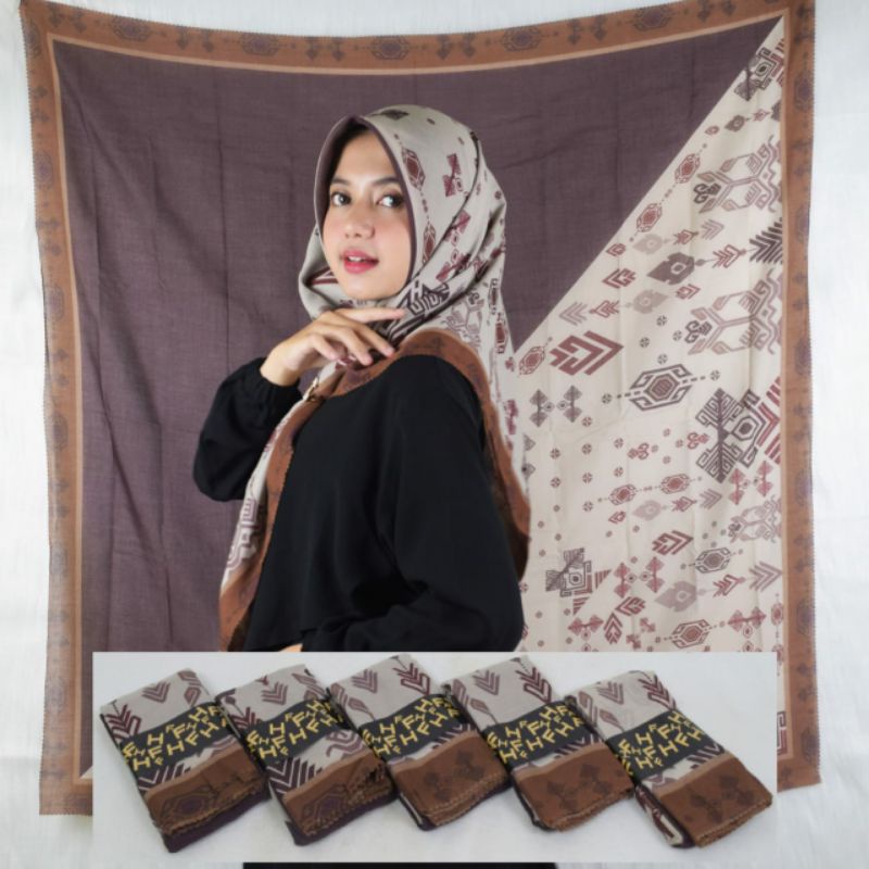hijab voal segi empat motif terbaru 2021 jilbab voal tepi lasercut