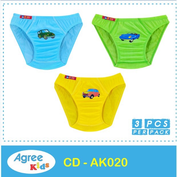 Fashion Cd Anak Agree Kids Art. AK-020 3 Pcs