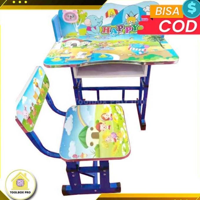 

Taffhome Meja Kursi Belajar Anak Motif Kartun Lucu 45 X 70Cm Karakter Keryamart