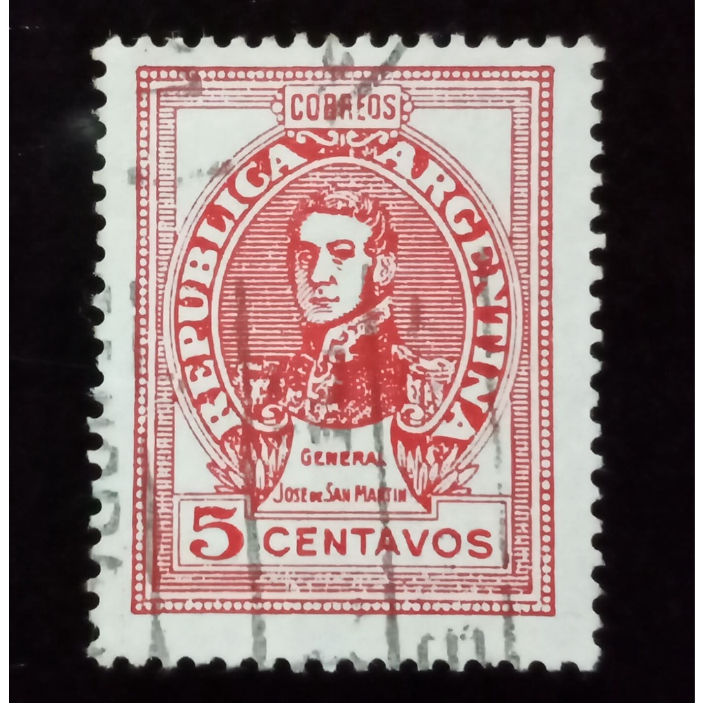 Perangko Argentina 5 Centavos