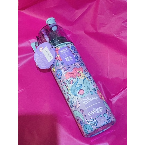 KADO ANAK BOTOL SMIGGLE Limited Edition mermaid Ariel Disney Marvel Insulated Stainless Steel Spritz