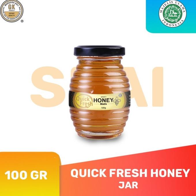 

Cuci Gudang Awal Tahun Madu Asli / Honey Quick Fresh 100 gr Cuci Gudang Awal Tahun