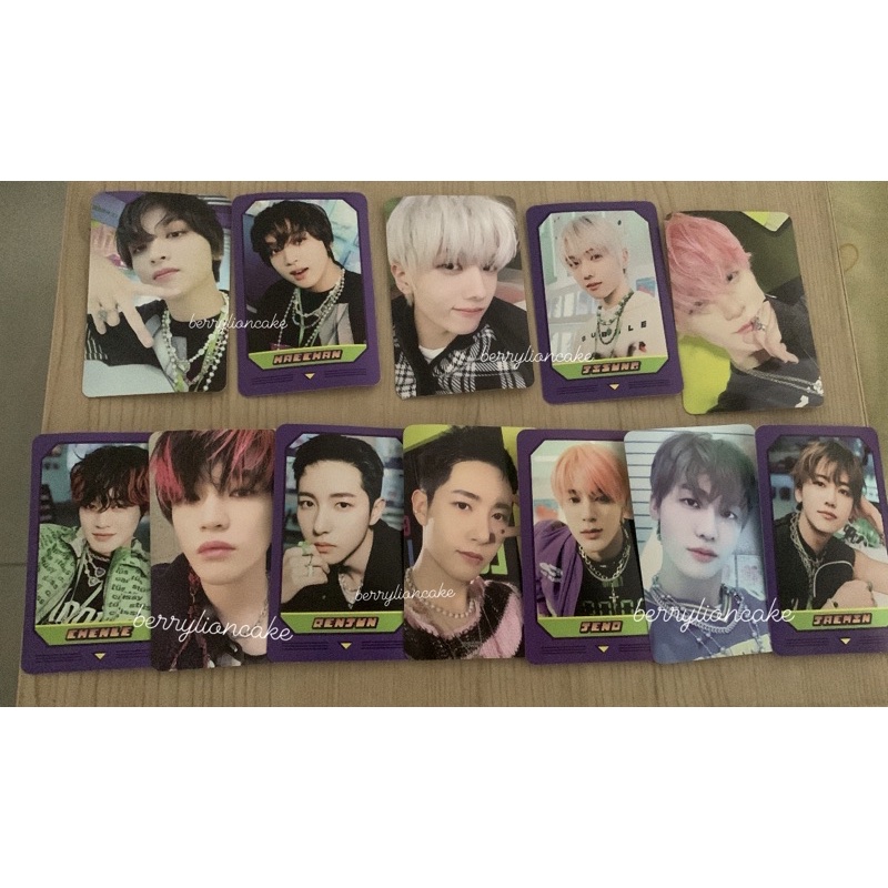 Matching Game Card NCT DREAM Chenle Jaemin Sharing