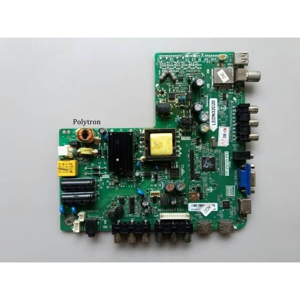 MB TV POLYTRON PLD 32D552 - MAINBORD TV POLYTRON PLD32D552  - MESIN TV POLYTRON 32D552