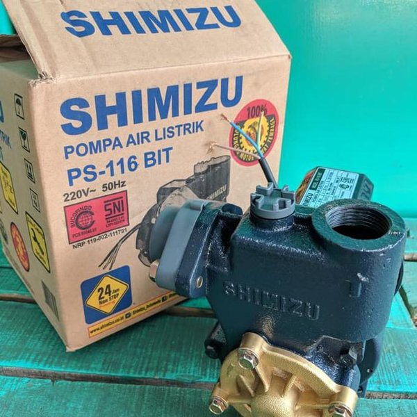 Pompa air SHIMIZU PS-116 BIT (sumur dangkal) 125 watt
