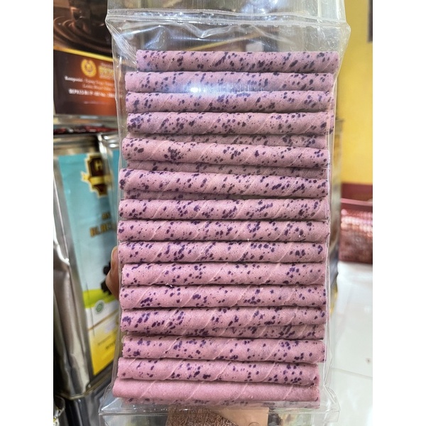 

wafer roll taro 250gr