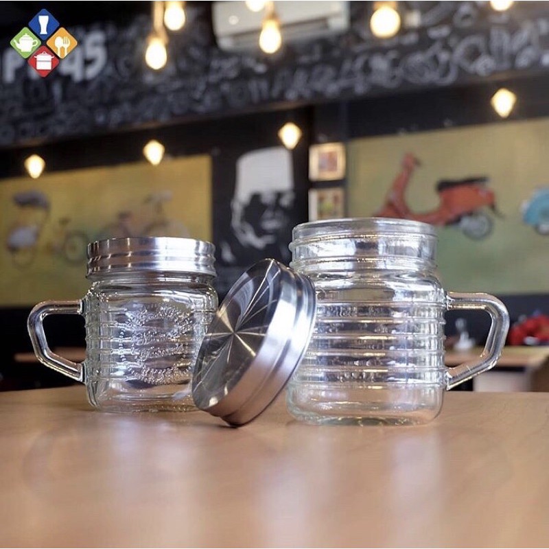 Toples Jar Unik Tutup Stainless steel Putar Kig Group