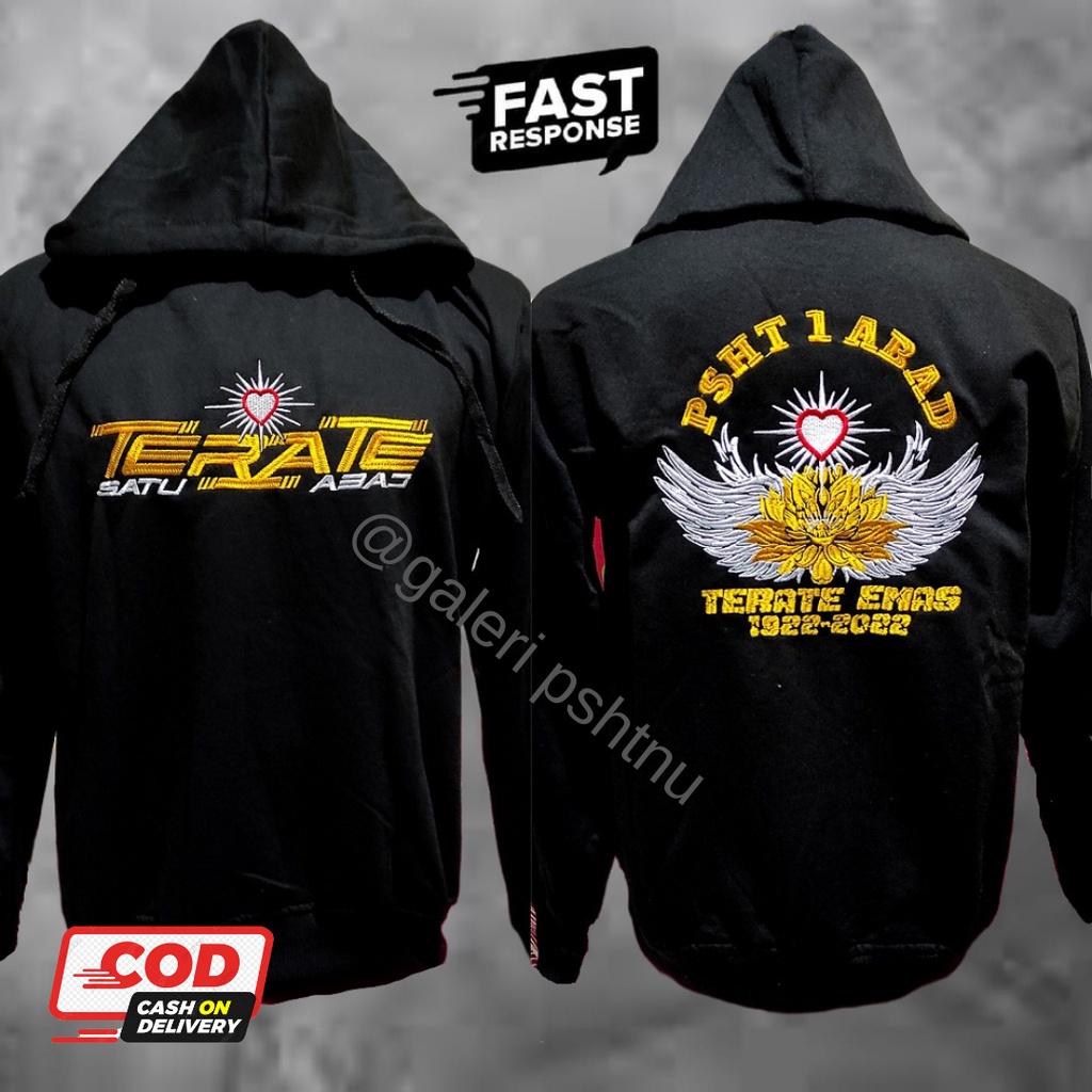 jaket psht satu abad-jaket psht bordir