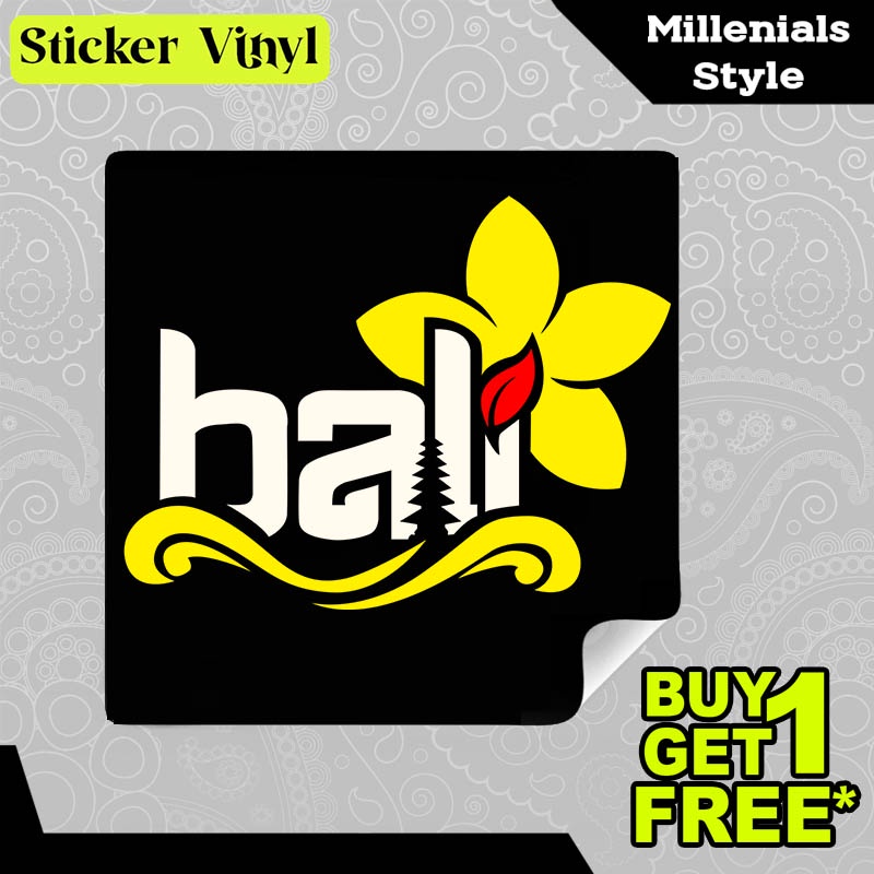 

Stiker Sticker Bali Land of Heaven Surga Wisata Dunia Desain Keren dan Kekinian Aesthetic Bahan Vinyl Satuan Anti Air