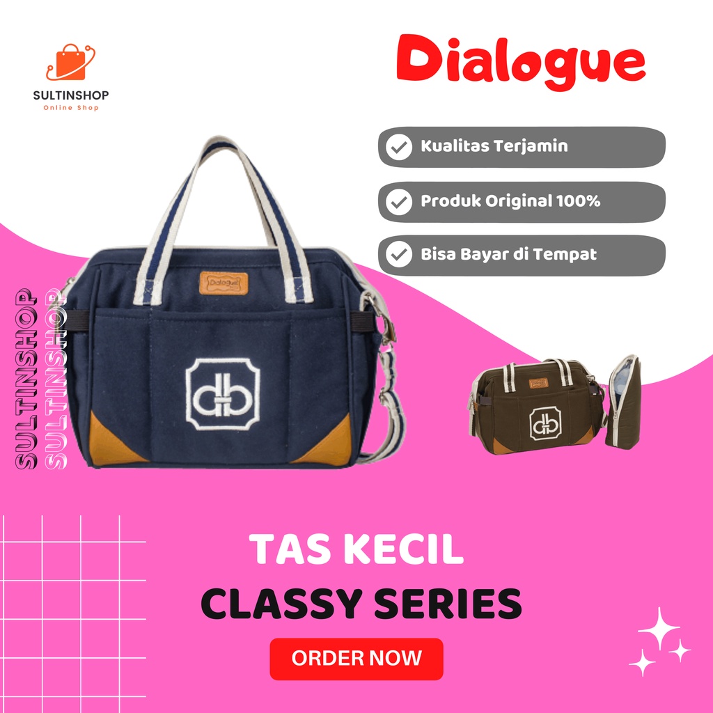 Tas Kecil Selempang Jinjing Perlengkapan Travelling Anak Bayi Tempat Botol Susu Bayi Wadah Pakaian W