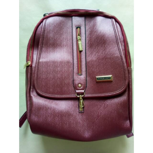 Preloved Tas Ransel Charles & Keith