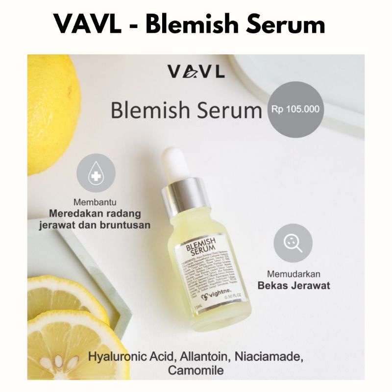 VAVL VIGHTNE BLEMISH SERUM