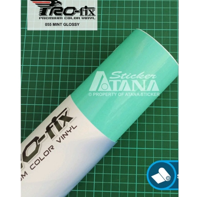 scotlet hijau tosca muda glossy