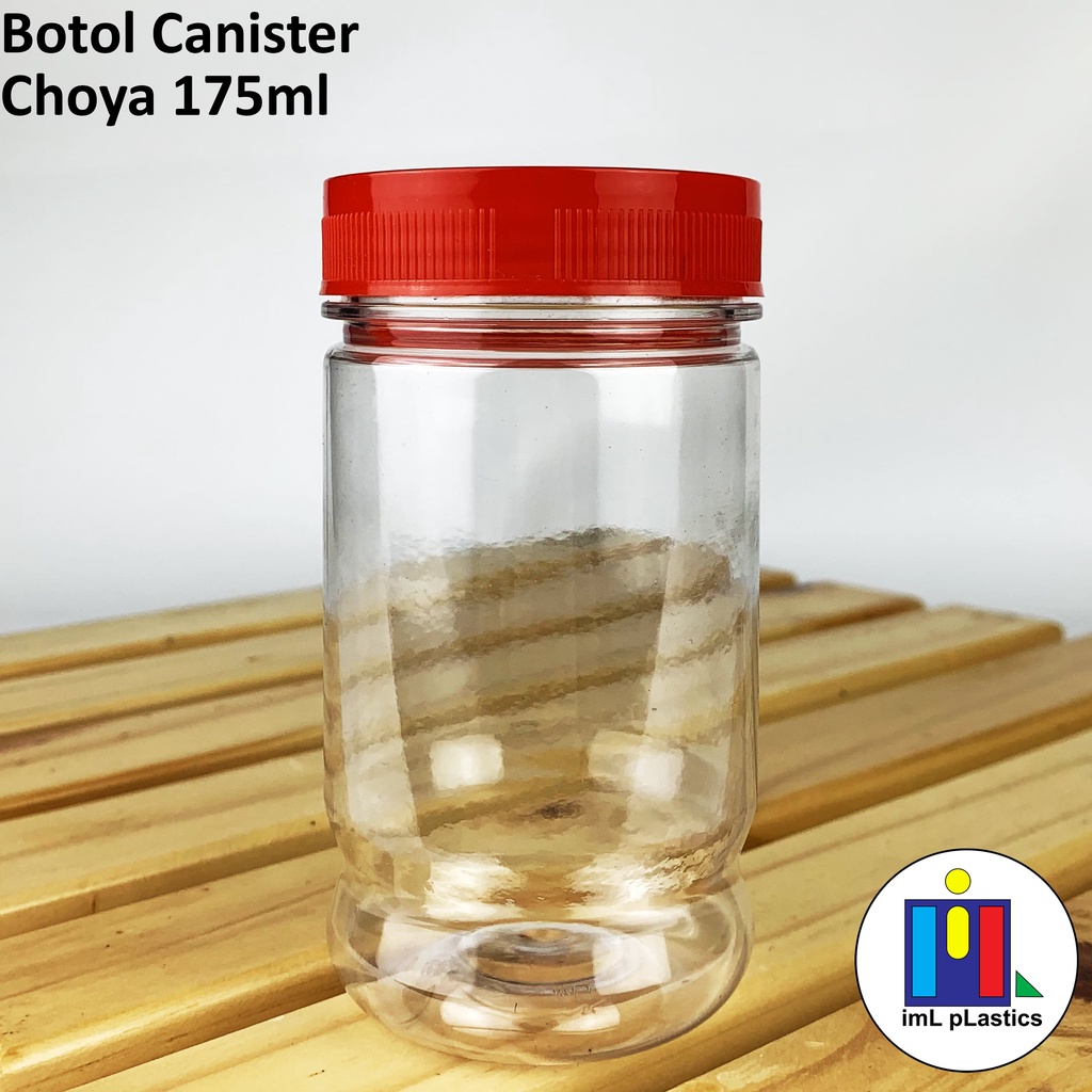 Toples Sambal PLASTIK / Toples Bumbu / Botol Sambal / Toples Plastik PET 175ml - 1 pcs