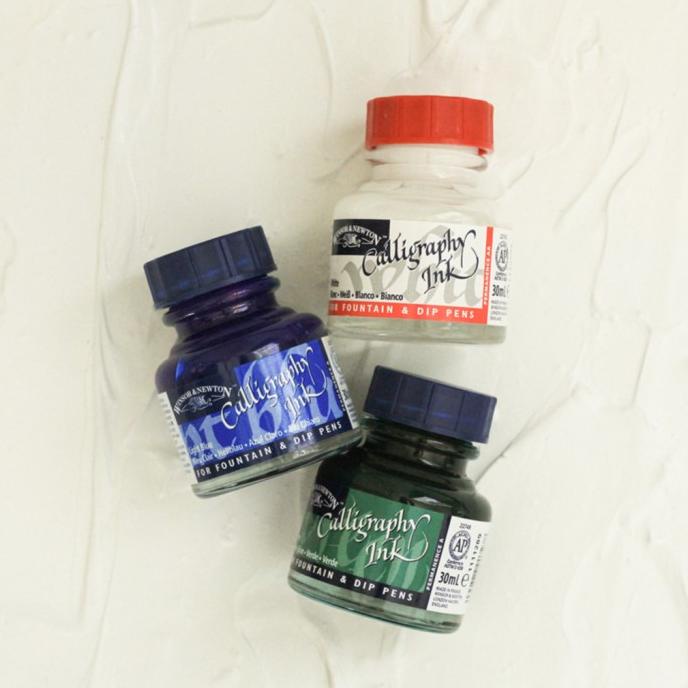 

[[COD]] Winsor Newton Calligraphy Ink 30ml Tinta Kaligrafi Tinta Akrilik CUCI GUDANG Kode 949