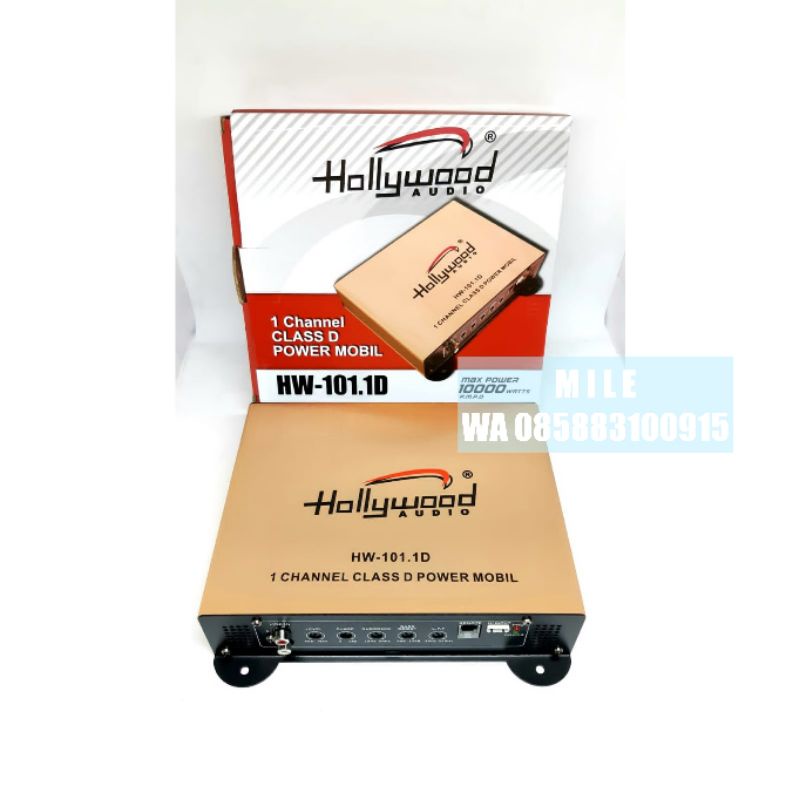 Power Monoblok Class D Hollywood HW 101.1D