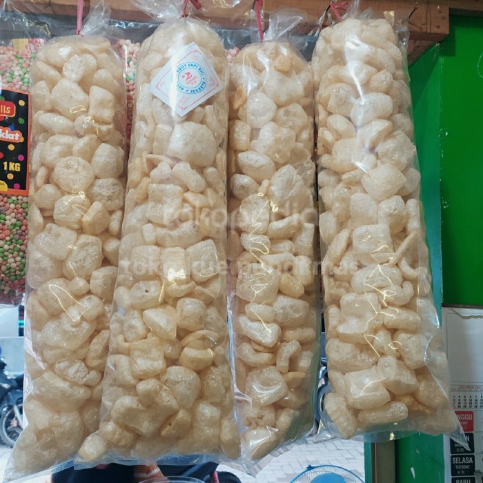 

PROMO KERUPUK KRUPUK KULIT ASLI SAPI DOROKDOK KULIT KRUPUK RAMBAK 250 GRAM - 1/4 kg