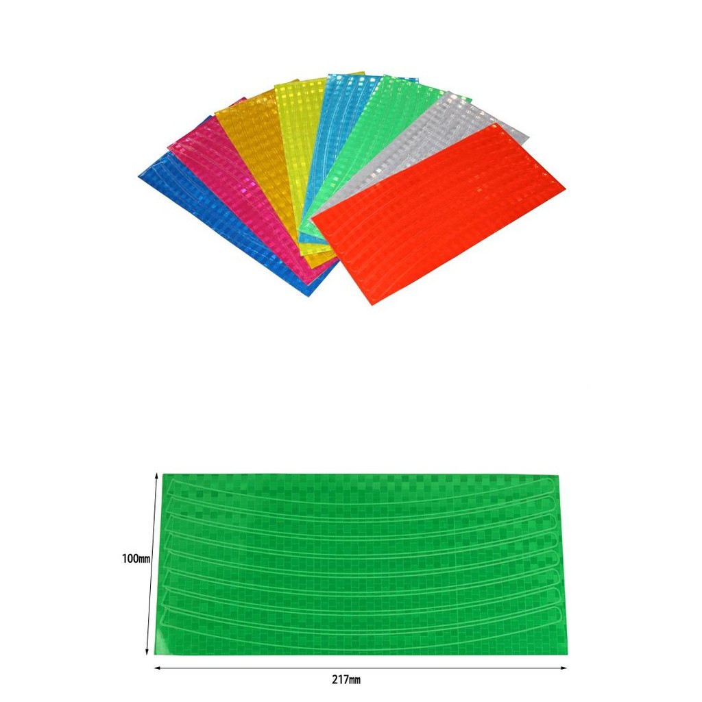 Stiker Reflektif Velg Pelek Sepeda Rim Sticker