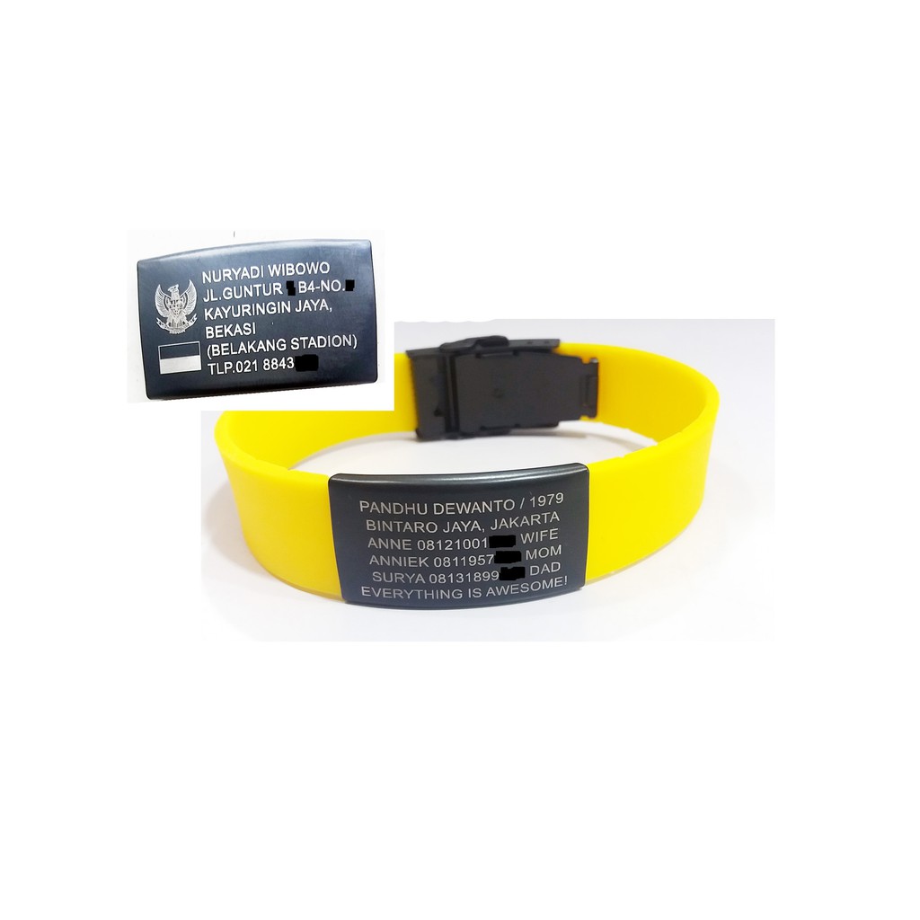 Gelang Umroh Ellite- Gelang Identitas - Gelang Haji Exclusive