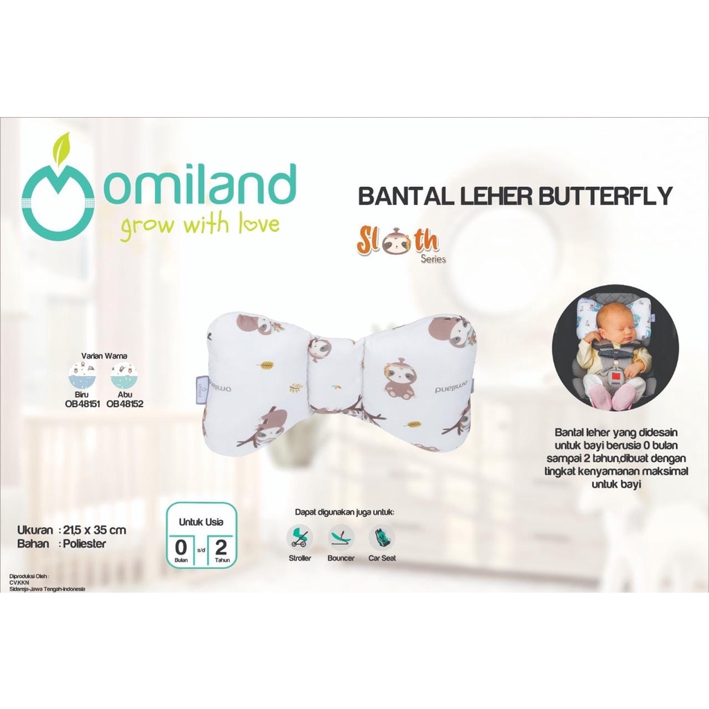 BANTAL LEHER BUTTERFLY SLOTH SERIES-OB48151/OB48152