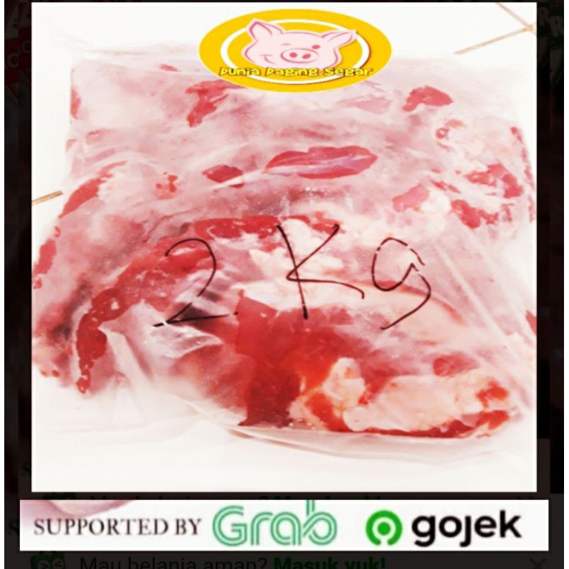 DAGING BABI HUTAN CELENG SEGAR 2KG