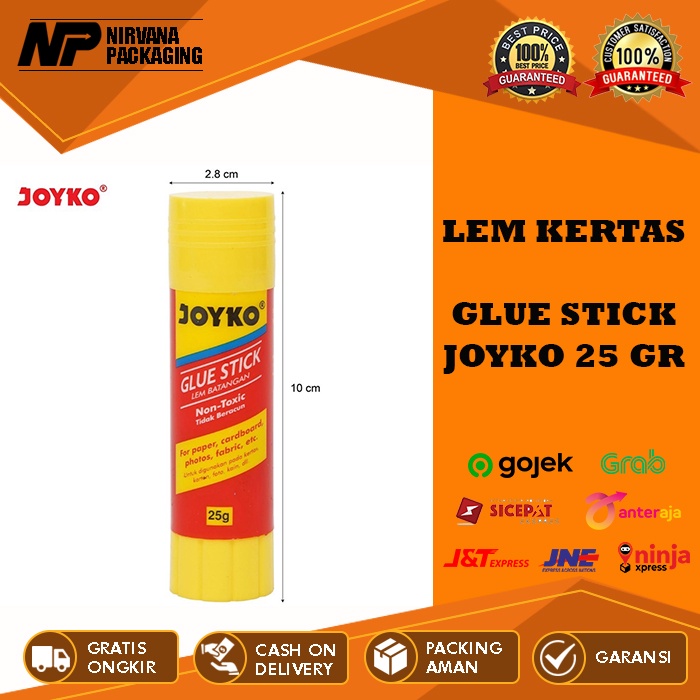 

LEM KERTAS GLUE STICK JOYKO 25 GR – 25GR BESAR