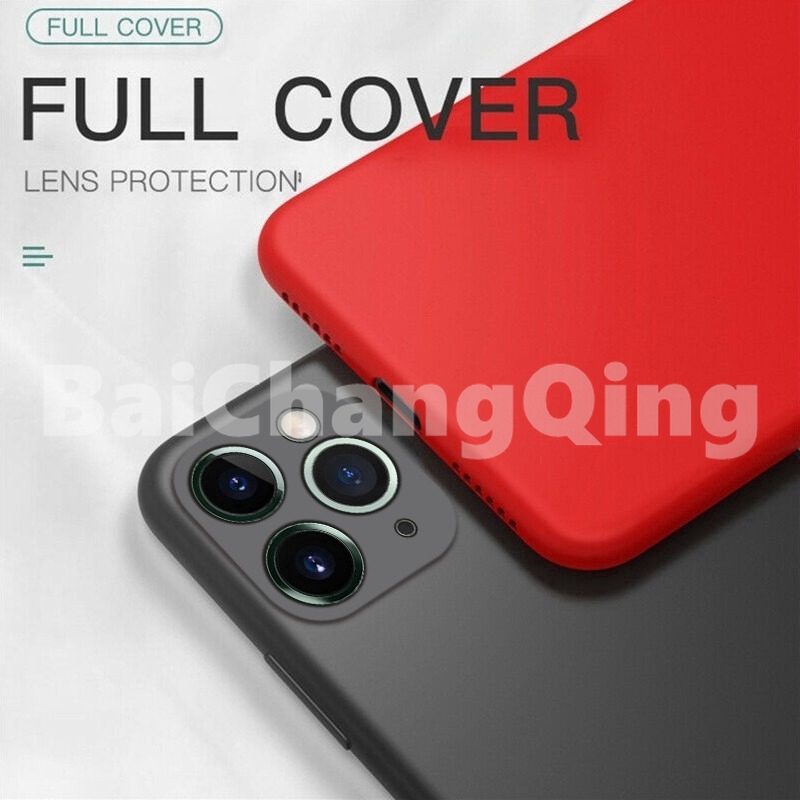 Pelindung Lensa Silikon Full Coverage Anti Jatuh Untuk 11pro/11promax