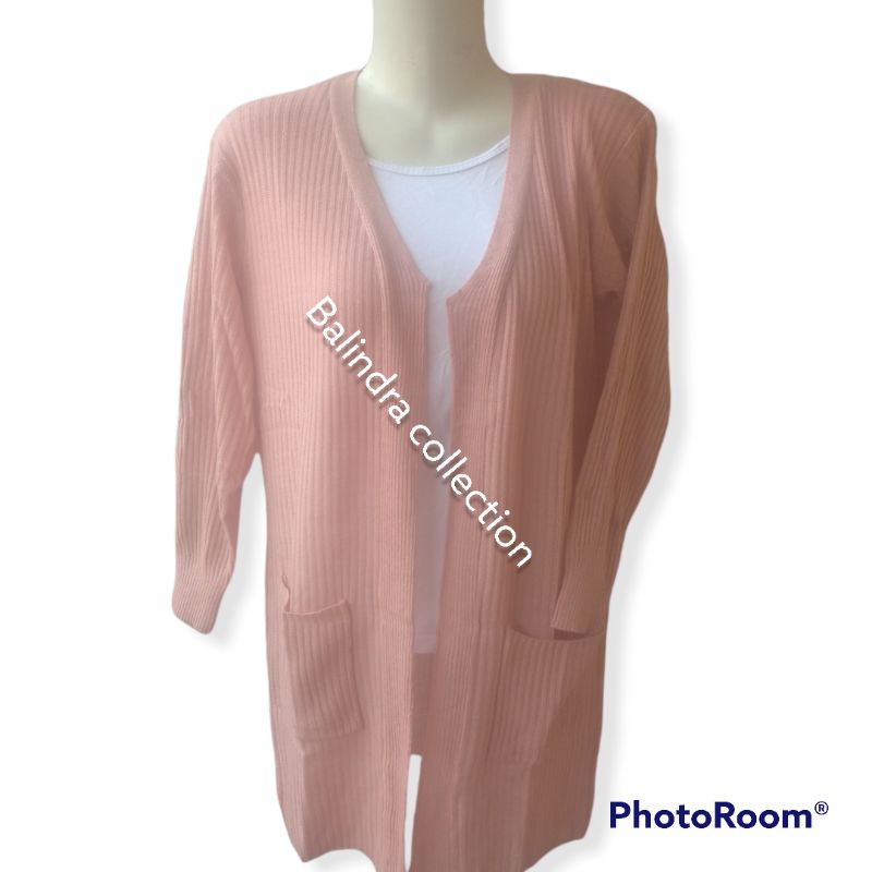 Long Cardigan BELLE OVERSIZE / Cardigan Rajut Wanita / Cardigan Panjang Jumbo / Cardigan Panjang