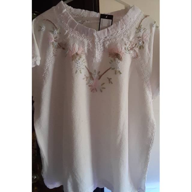 Blouse bordir import
