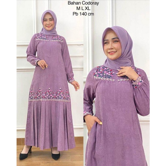 Layyina_mode//Gamis  Bordir model terbaru//GAMIS Bordir model terbaru
