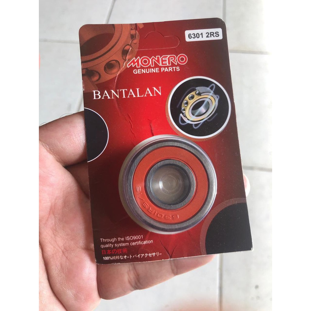 LAKER LAHER BERING BEARING 6301 2RS 15MM NTN ASB MONERO 6301 - 15MM Laker 6301  2RS - 15M/MM