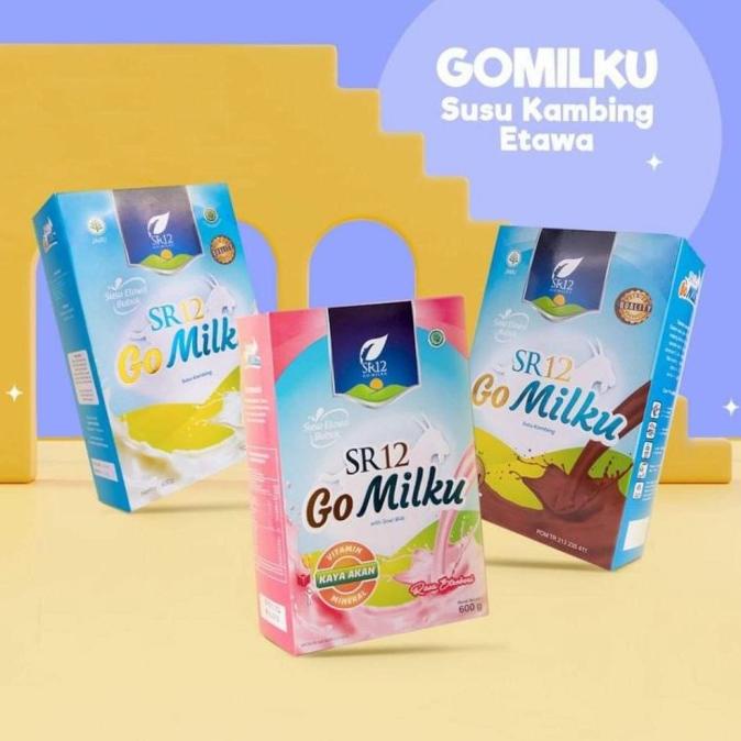 

[COD] SUSU GOMILKU SR120 / SUSU BUBUK KAMBING ETAWA PLUS MADU BPOM HALAL [COD]