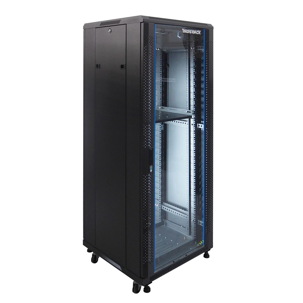 INDORACK IR6032G CLOSE RACK 32U DEPTH 600MM GLASS DOOR - RACK SERVER 32U NOT ABBA FORTUNA NIRAX