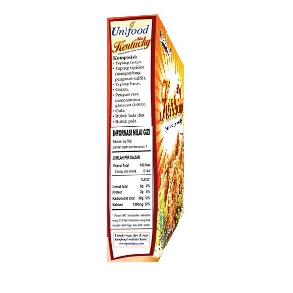 

hbt204tt Pondan Tepung Kentucky Da01D100