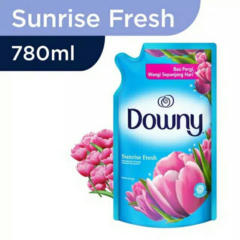 Downy Pewangi Dan Pelembut Pakaian Wangi Setiap Hari Sunrise Fresh 780 Ml