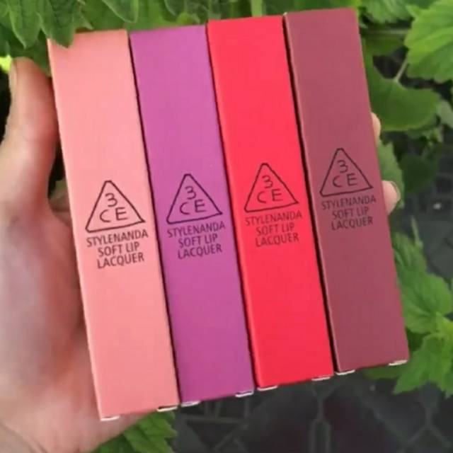 3ce soft lip lacquer (sepaket)