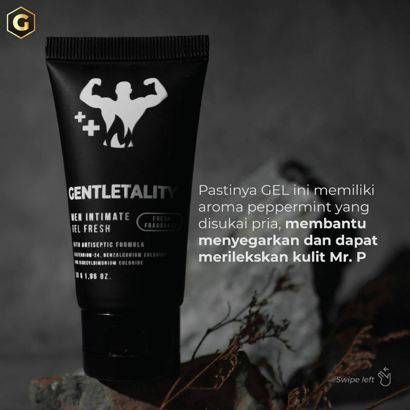 GENTLETALITY GEL - PEMBESAR + PENGUAT PENIS TERBAIK & TERBUKTI ( BPOM)