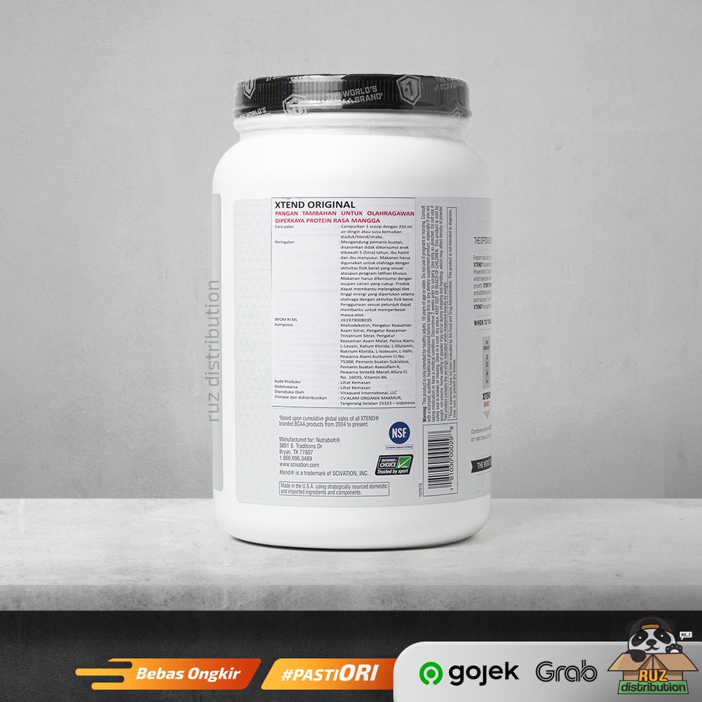 Scivation XTEND BCAA 90 Servings / 90serv