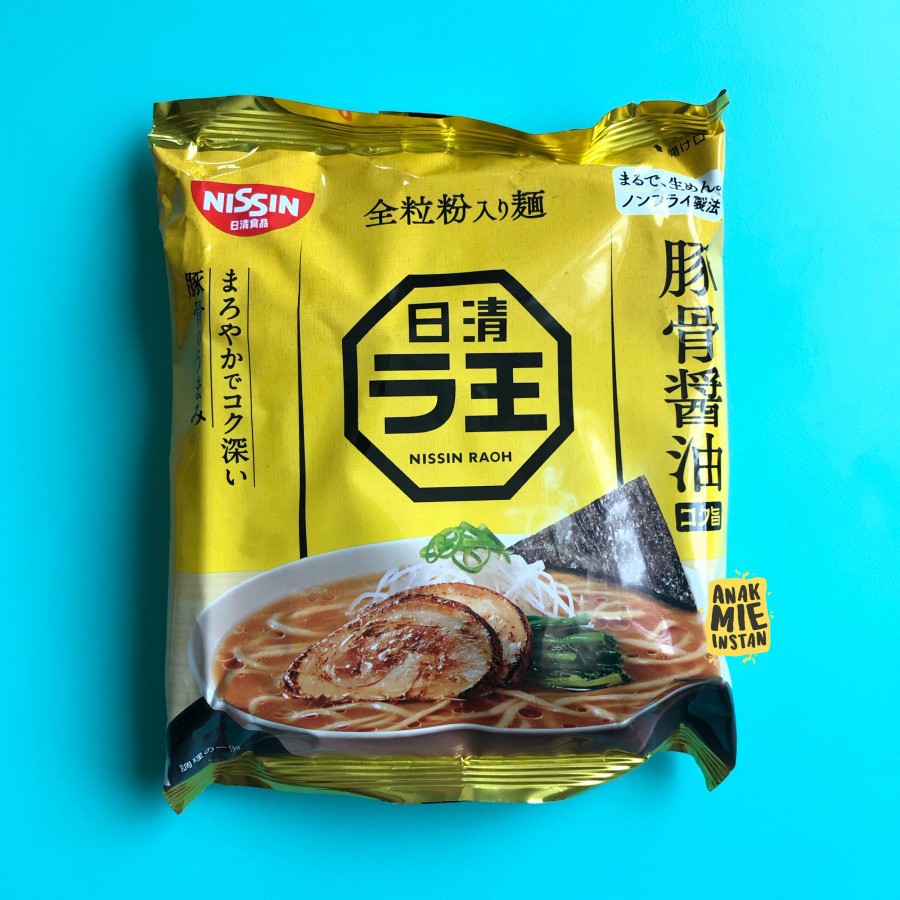 

Nissin Raoh Tonkotsu Shoyu Ramen 101gr . non halal