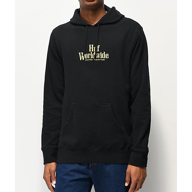 JAKET HOODIE BIG SIZE HUF WORLD WIDE TERMURAH 2XL 3XL 4XL 5XL