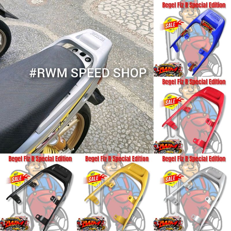 Behel Begel Pegangan Belakang Planger FizR Fiz R Vega Force 1 One SE Special Edition Repro Original