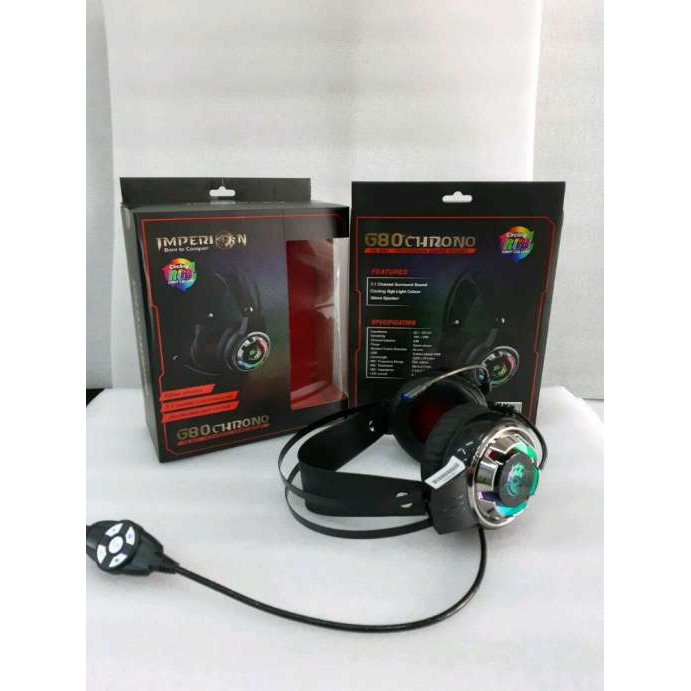 Headset Gaming Imperion G80 Chrono USB 7.1