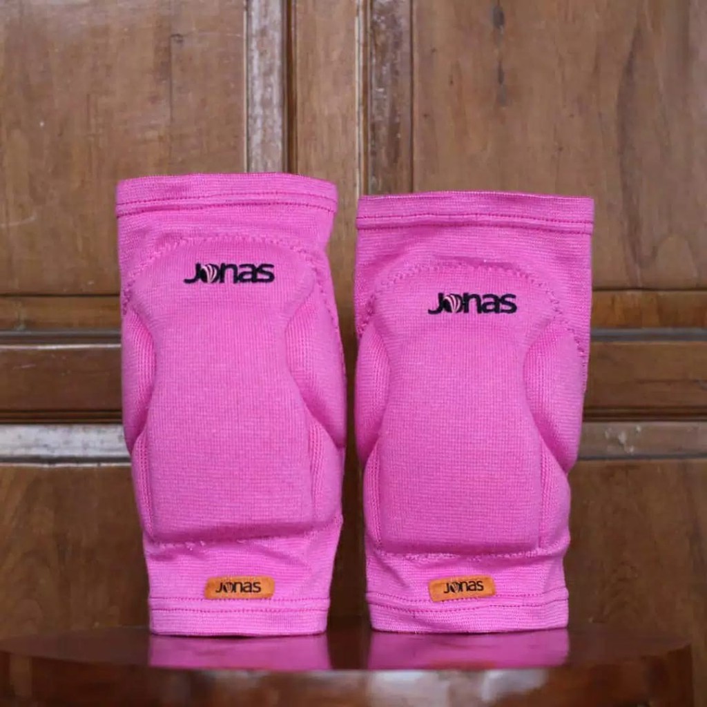 Kneepad Jonas Futsal Classic V2 Deker Pelindung Lutut - Pink