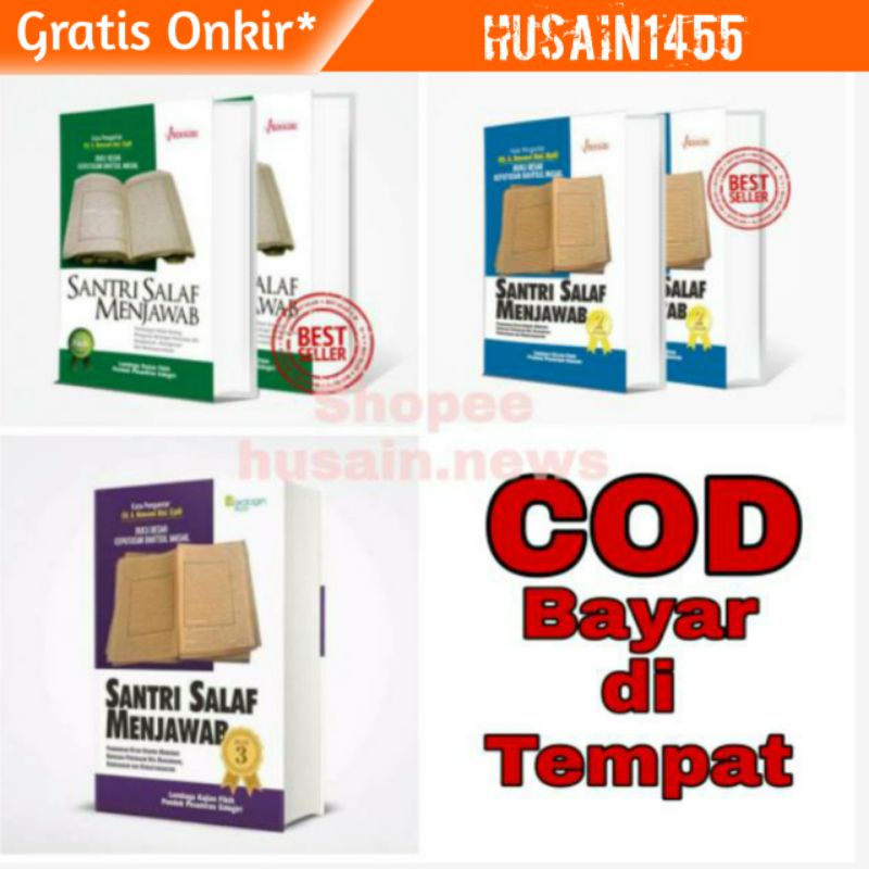 Ready jilid 1 & 2  Santri Salaf Menjawab Jilid| Sidogiri Penerbit