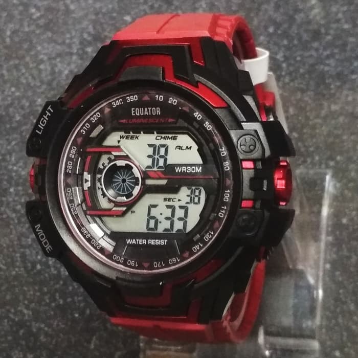 Equator G Original Water Resist Shock Tali Merah