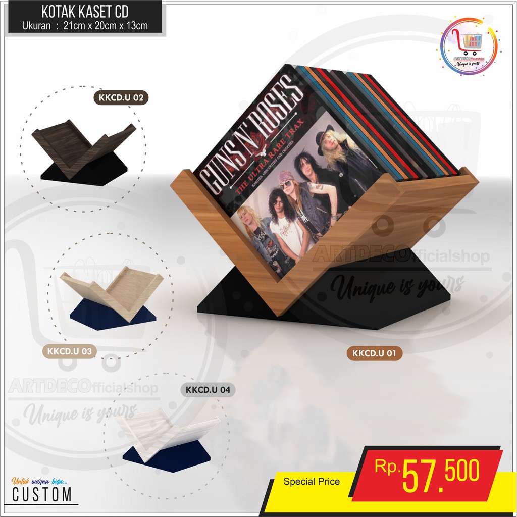 Kotak kaset CD/tempatCD/rakCD/CDholder