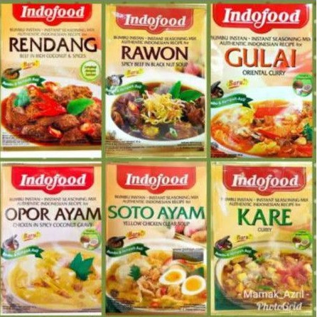 

BUMBU INDOFOOD GULAI RENDANG KARE OPOR