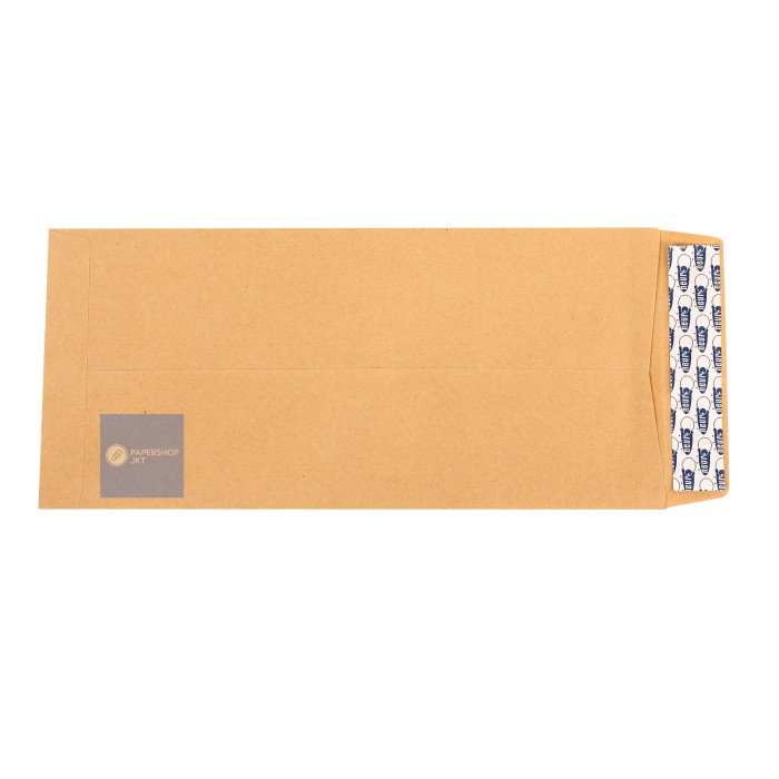 

Menyurat-Surat- Hot Promo!!! Amplop Coklat Ukuran Cabinet Neuro ( 11 X 24 Cm ) Seal -Surat-Menyurat.